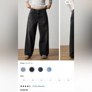 Levi’s Dad Baggy Jean